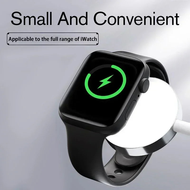 Magnetic Charger For IWatch Charging Cable Portable Magnetic Wireless Charging For IWatch Series Ultra2/10/9/8/7/6/SE/SE/5/4/3/2