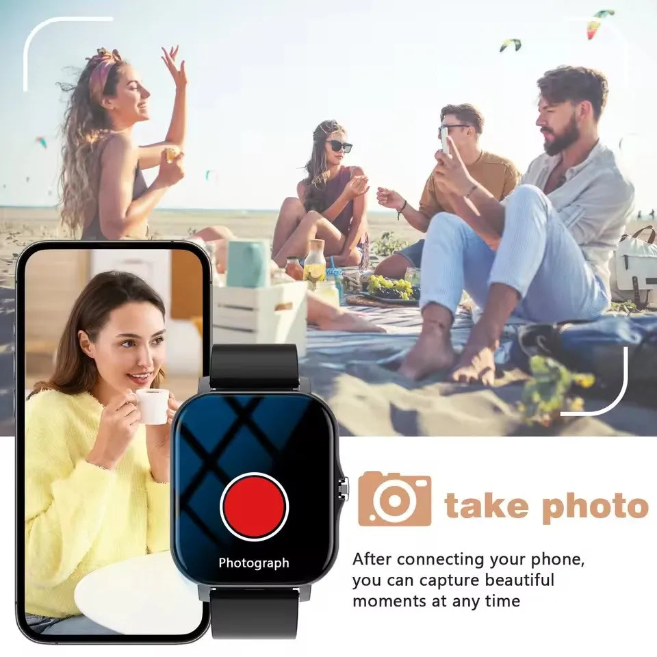 2025 Selling New Smart Watch Men Women Newest Sports SmartWatch Faces Heart Rate HD BT Call Waterproof Watches For Android iOS