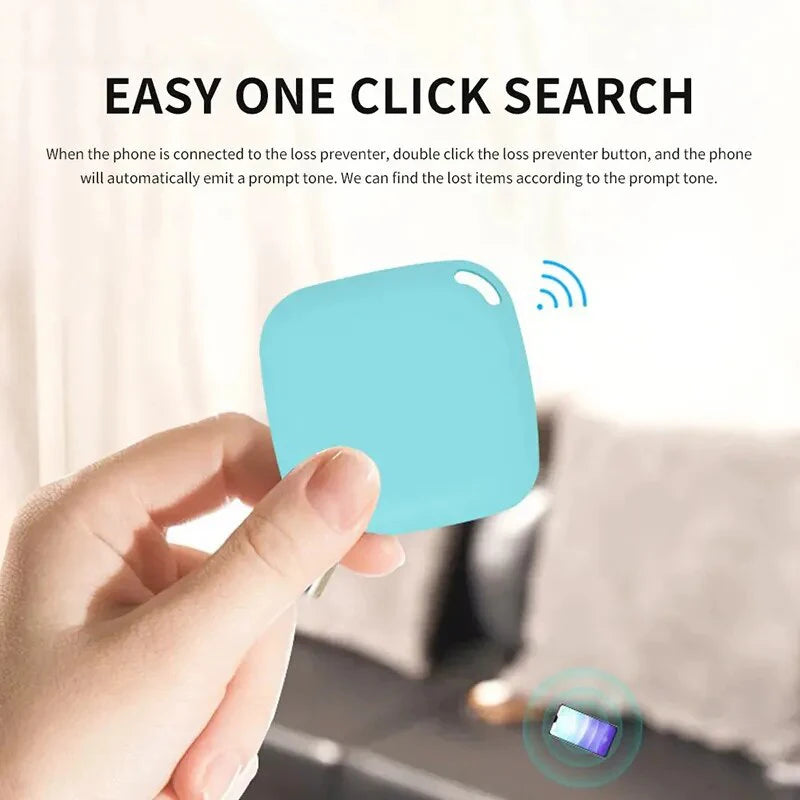 Wireless Mini GPS Tracker Anti-lost Alarm Key Pets Child Bag Wallet Finder Bluetooth APP Locator Smart Tag For Ios And Android