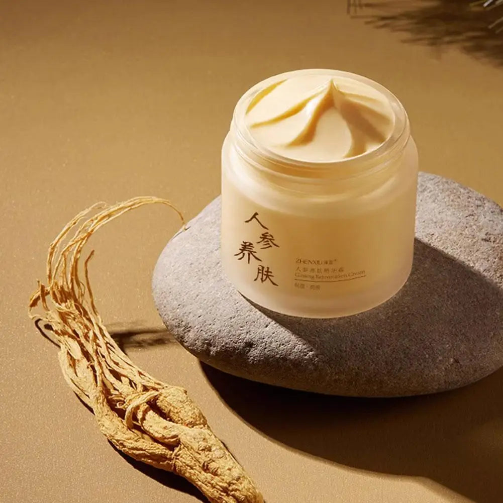 60g Face Cream Anti-wrinkle Moisturizing Smoothing Ginseng Serum Anti Aging Reduce Fine Lines Moisturizer SkinCare Essence Cream