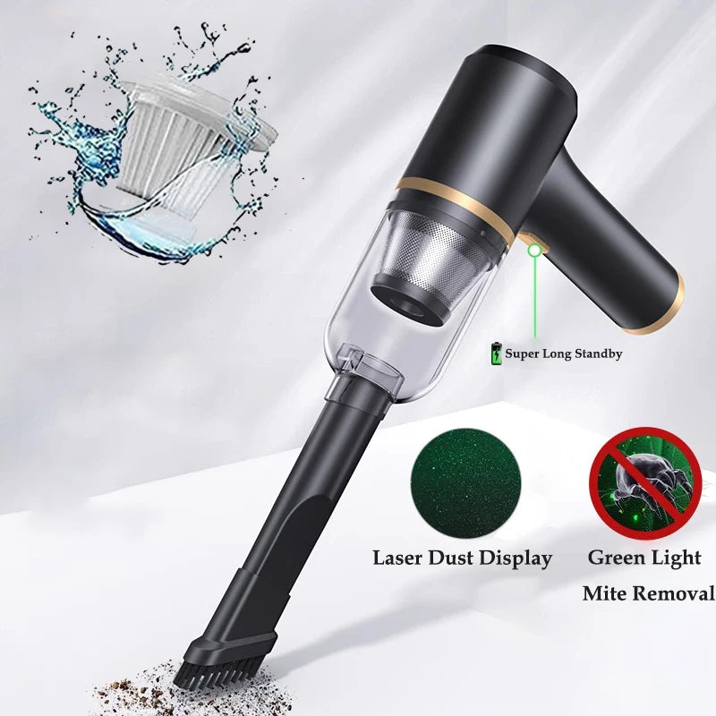 Auto Multifunctional Vacuum Cleaner Car Household Charge Portable Handheld Brushless Small Powerful Vacuum Blower Large Suction