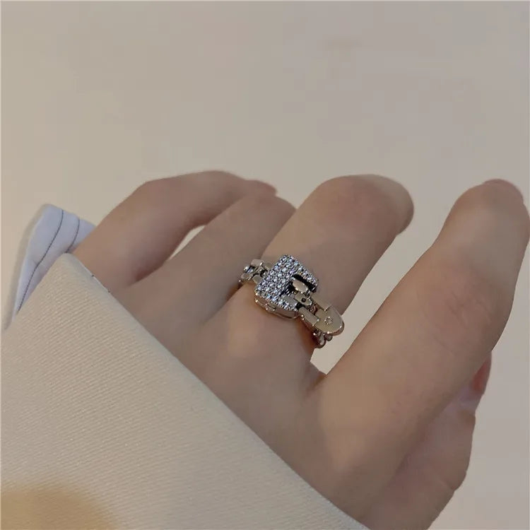 New Sight Fashion Brand Jewelry Unique Watchband Bangle&bracelets for Women Delicate Crystal Charm Bracelets