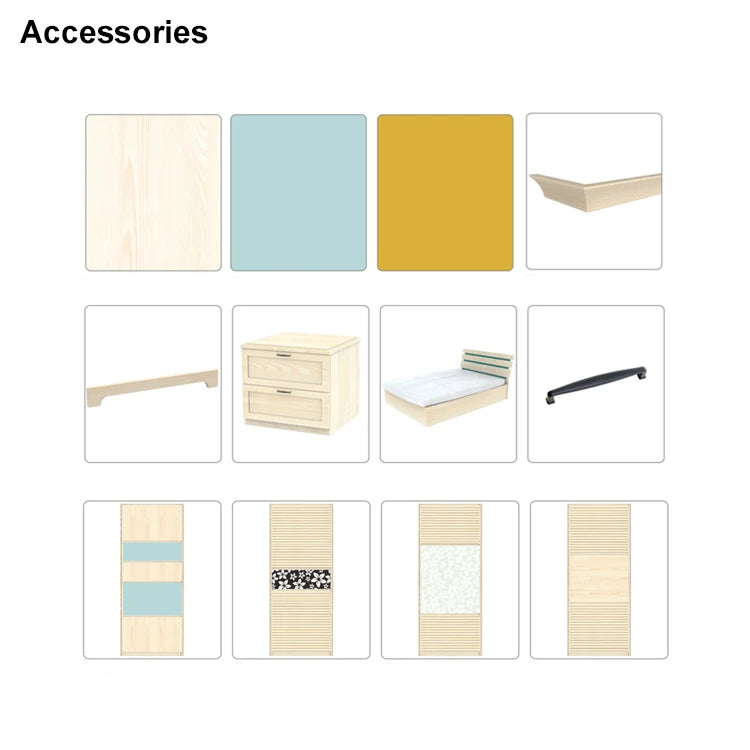 High Glossy Modern Fashionable Cabinet Furniture Kitchen Cabinets Door