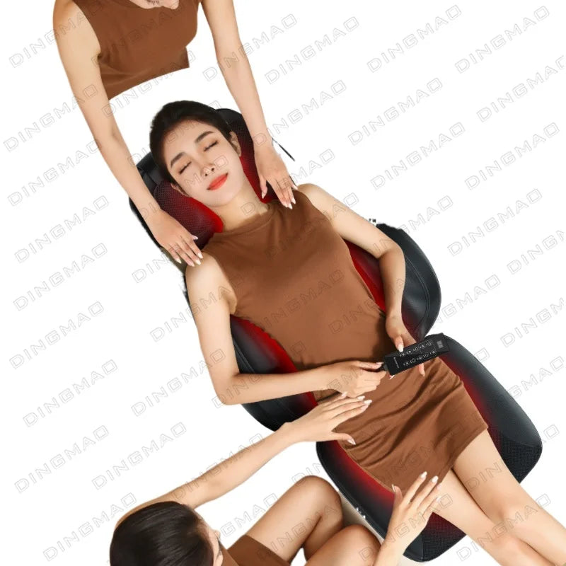 Multifunctional Shoulder Neck Waist Back Hip Full Body Massage Cushion Home Neck Kneading Massage Mat