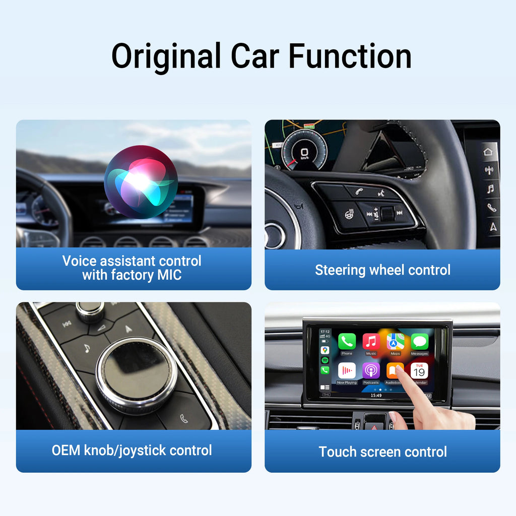 OTTOCAST U2Air PRO Wired To Wireless CarPlay Adapter USB Dongle Smart Ai Box Car Accessories for VW Nissan Ford Volvo Kia Benz