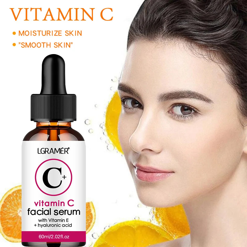 LGRAMER Vitamin C Facial Serum | Lifting and Firming | Whitening and Anti-Aging | Fade Spots and Reduce Wrinkles |