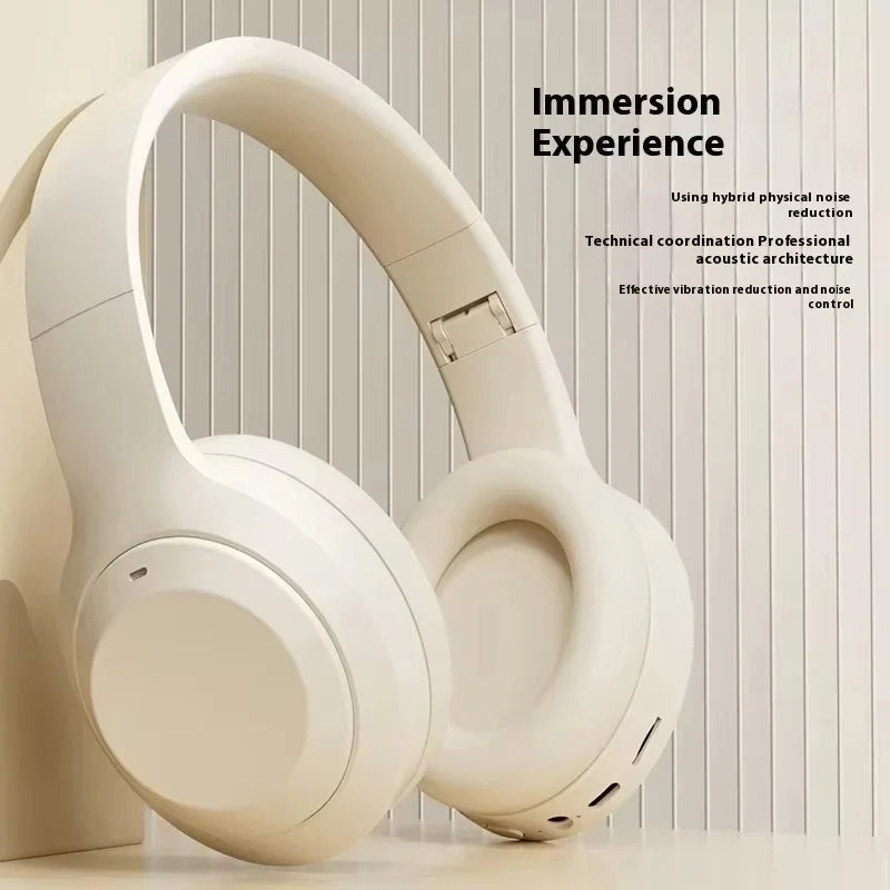 M5 Wireless Headset Bluetooth5.3 HiFi Stereo Earphones Noise Cancelling Gaming Headband Foldable with Mic Earbuds