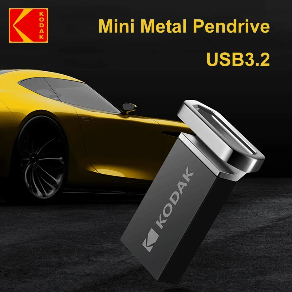 KODAK K113 Mini USB Flash Drive USB3.2 Pendrive High Speed 140MB/s 16GB 32GB 64GB 128GB K112 USB2.0 Portable Memoria for Car PC