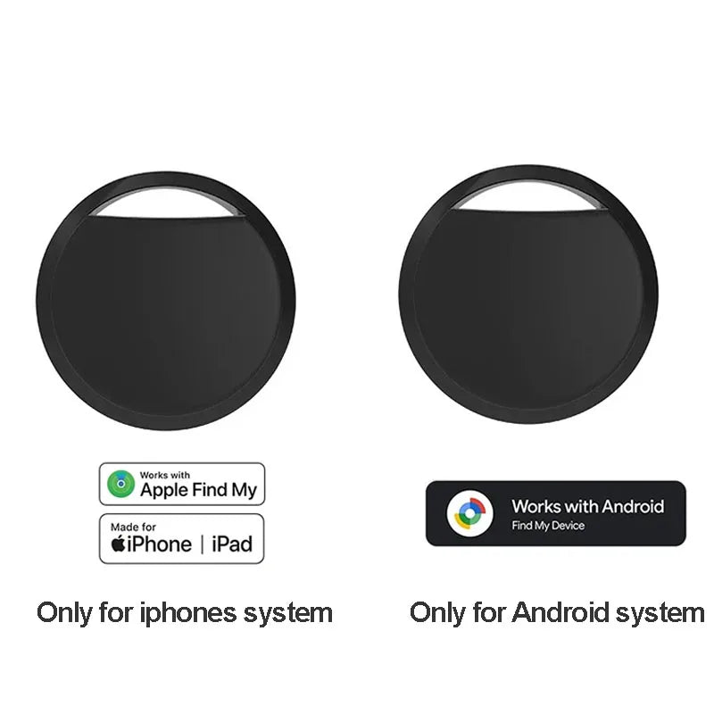 Bluetooth GPS Tracker for IPhone & Android Anti-Lost Key Finder for Luggage Wallet Pets Find My Device Compatible Smart Tag