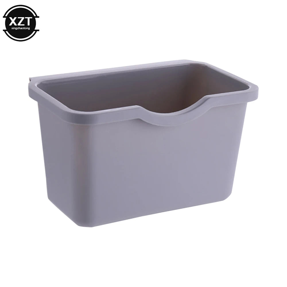 Kitchen Cabinet Door Hanging Trash Garbage Bin Can Rubbish Container Mini Waste Bins Household Rubbish Cleaning Tool Dustbin