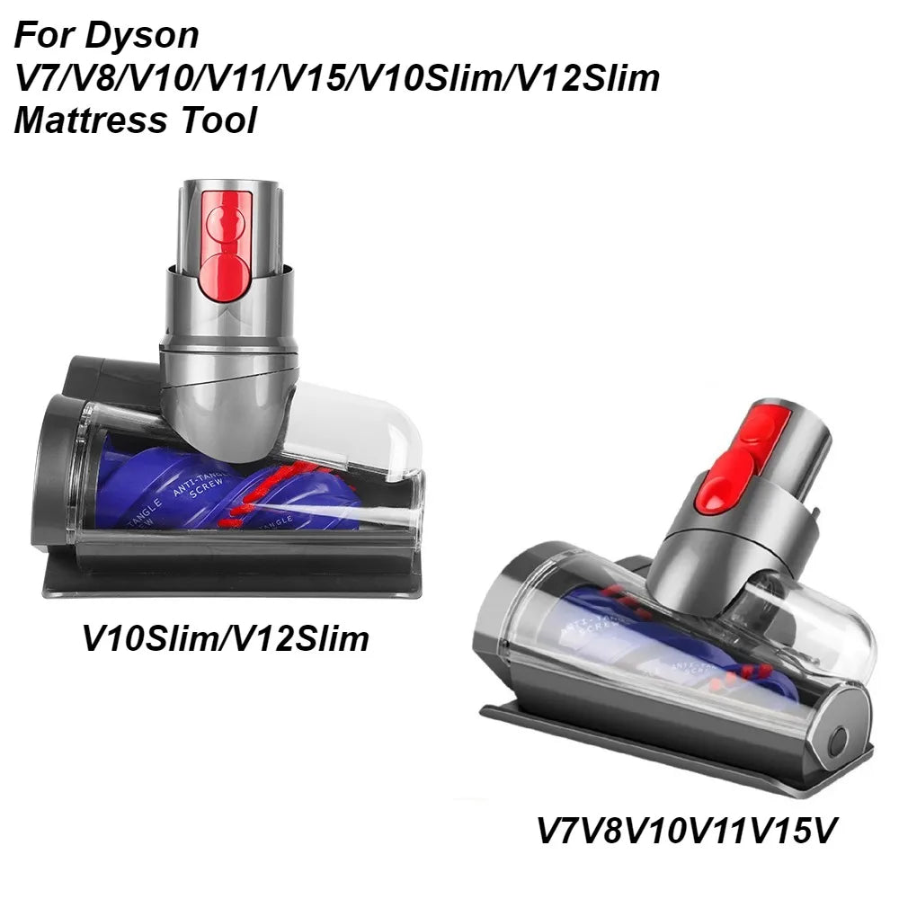 Dyson Anti-Tangle Mattress Tool for V7/V8/V10/V11/V15/V10Slim/V12Slim – Motorized Brush for Pet Hair, Dust Mites,Deep Cleaning