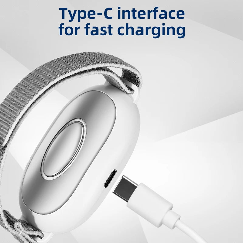 Microcurrent Sleep Aid Device EMS Palm 20 Level Pluse Stimulation Massager Sleep Instrument for Insomnia Stress Anxiety Relief