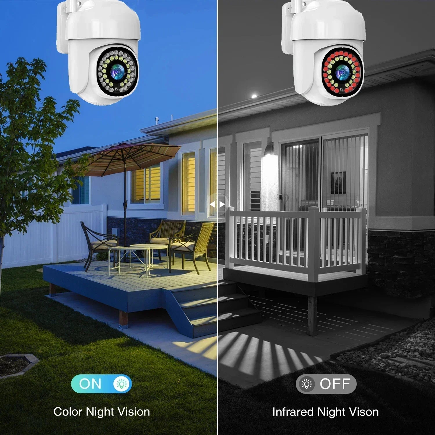 Yoosee PTZ IP Camera 3MP 5MP CCTV Outdoor Waterproof Color Night Vision Auto Tracking Two Way Audio Wifi Security Camera