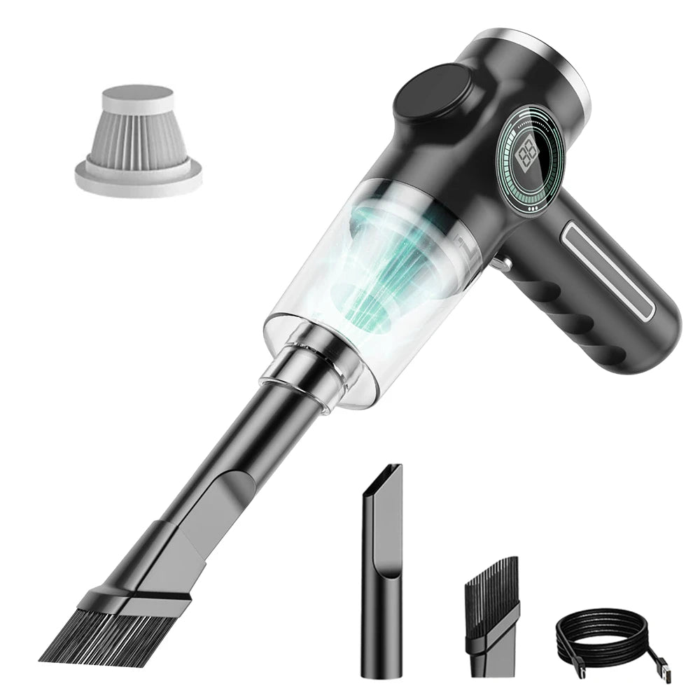 29000PA Vacuum Cleaner 5 in1 Wireless Automobile Wet Dry Dual-Use Super High Power Handheld Electric Appliance Cleaner