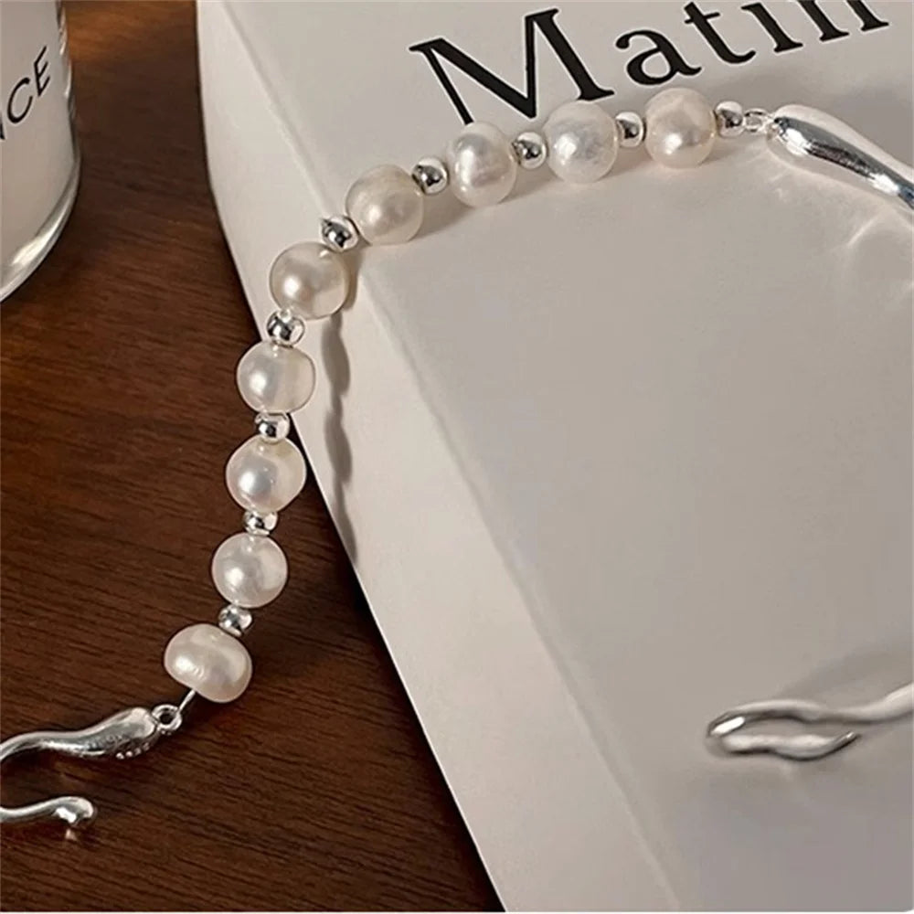 Fashion Beads Bracelet for Women Light Luxury Exquisite Simple Personality Bracelet Versatile Hand Accessories Gifts