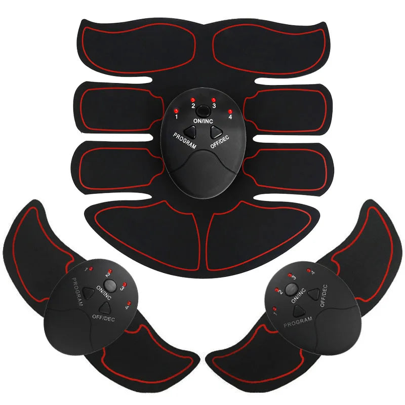 Electric Wireless Muscle Trainer Battery 8 Pack 6pack Abdominal Muscle Trainer Male and Female Fitness  Massager