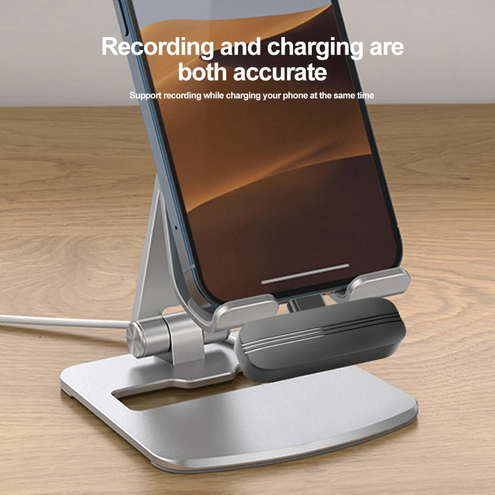 Wireless Lavalier Microphone 2.4G Wireless Microphone Audio Video Recording Mic for Live Broadcast Guide System Gaming Phone