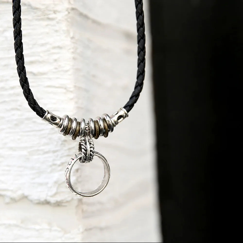 Trend Hiphop Rock Necklace Fashion Retro Attractive Retro Trendsetter Pendant Colorfast Jewelry Accessories Party