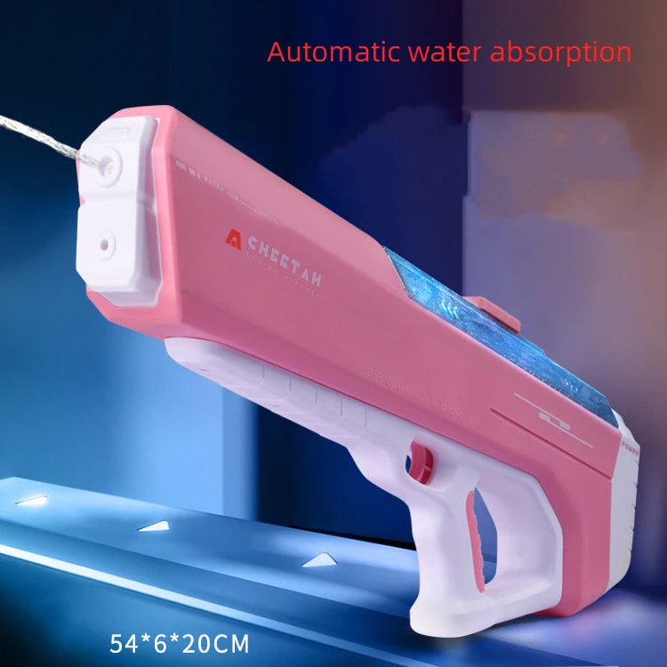 Automatic Water Absorption Electric Water Gun High Tech Automatic Water Soaker Guns Large Capacity Games High Pressure Water Gun