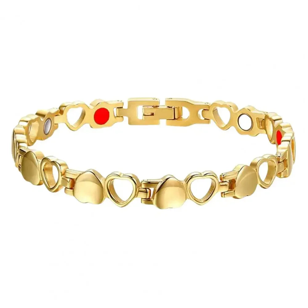 Heart-shaped Women Magnetic Bangle For Dating Fashionable Love Magnet Health Bracelet Creative Bracelet Bracelet For Men
