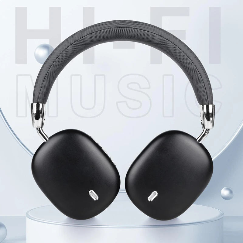 Wireless Bluetooth Headset HiFi Stereo Subwoofer Noise Cancellation Headphones Foldable Lightweight Earphones Durable Battery