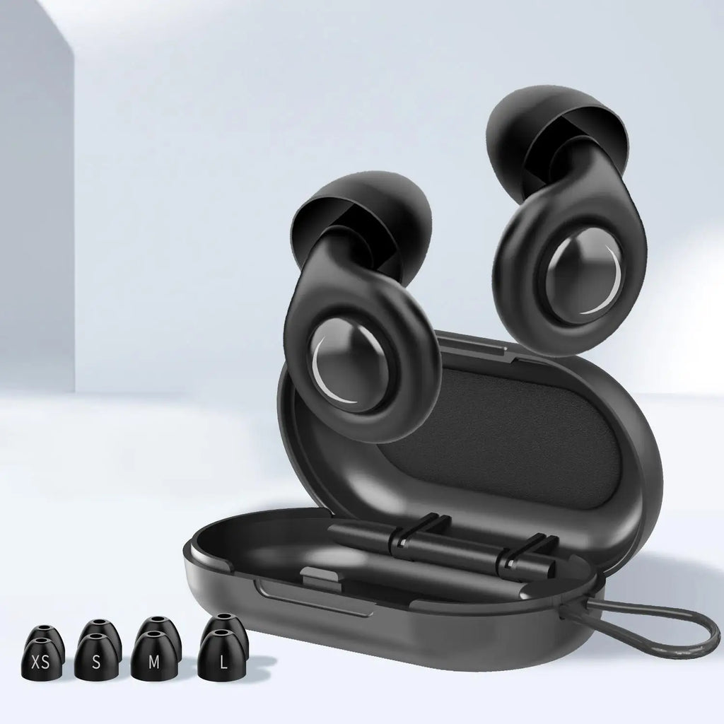 Silicone Ear Plugs Noise Cancelling for Sleeping Reusable Hearing Protection for Concerts Travel