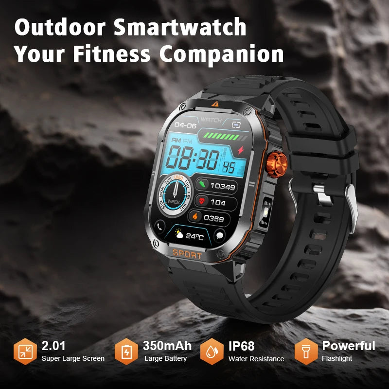 Electronics Smartwatch 2025 Smart Watch Clock Waterproof Sports Watches for Men Women Ultra Fitness Tracker for Xiaomi Android