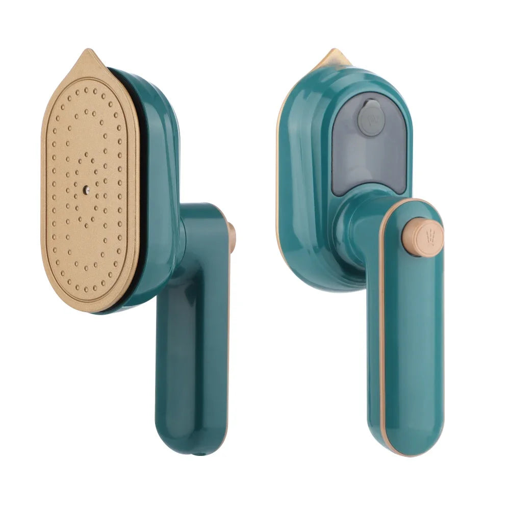 Mini Handheld Steam Iron 170° Rotating High-Temperature 180°C Portable Garment Steamer Wet & Dry Ironing Machine for Home&Travel