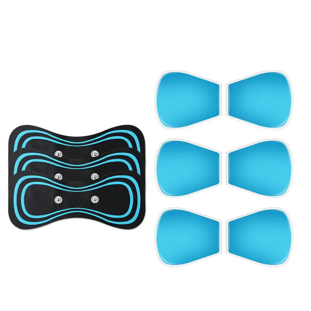 Gel Pads for Ems Massager Neck Stretcher Patch Back Sticker Muscle Stimulation Pulse Patches Fitness Neck Body Pain Relief Tools