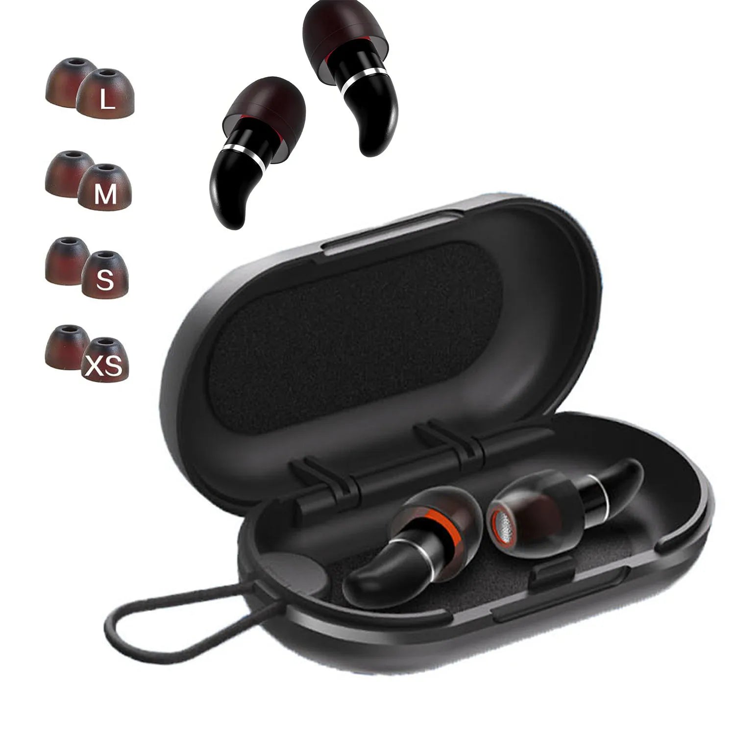 Silicone Ear Plugs Sleep Noise Cancelling Reusable Hearing Protection Anti noise earplugs for Concerts Travel Sleeping Ear plug