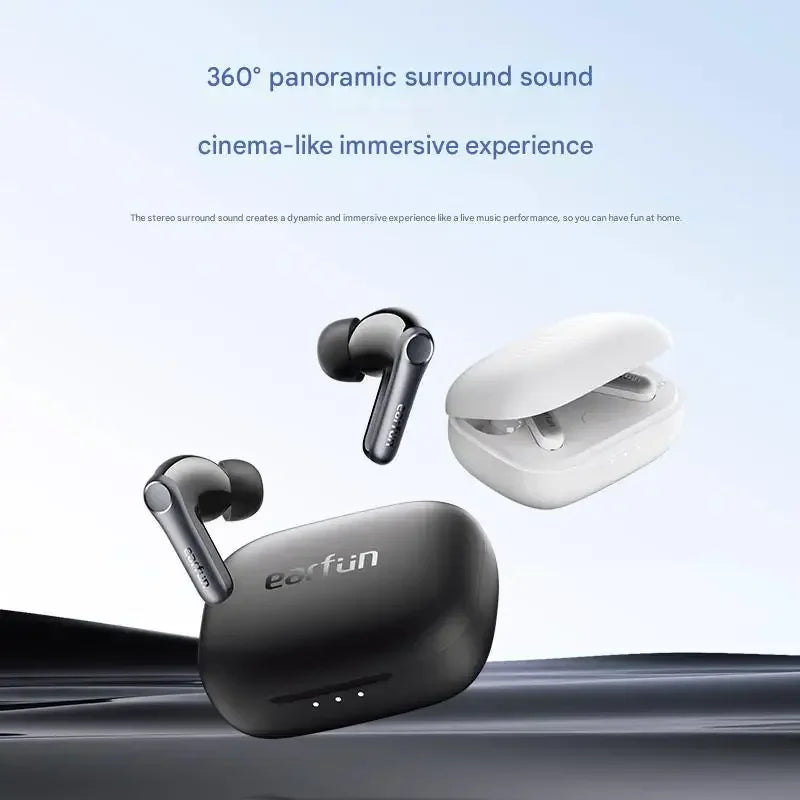 EarFun Air Pro4 Bluetooth Earphone HI-FI Active Noise Reduction IPX5 Waterproof Dynamic Diaphragm Ergonomics Gamer Earbuds