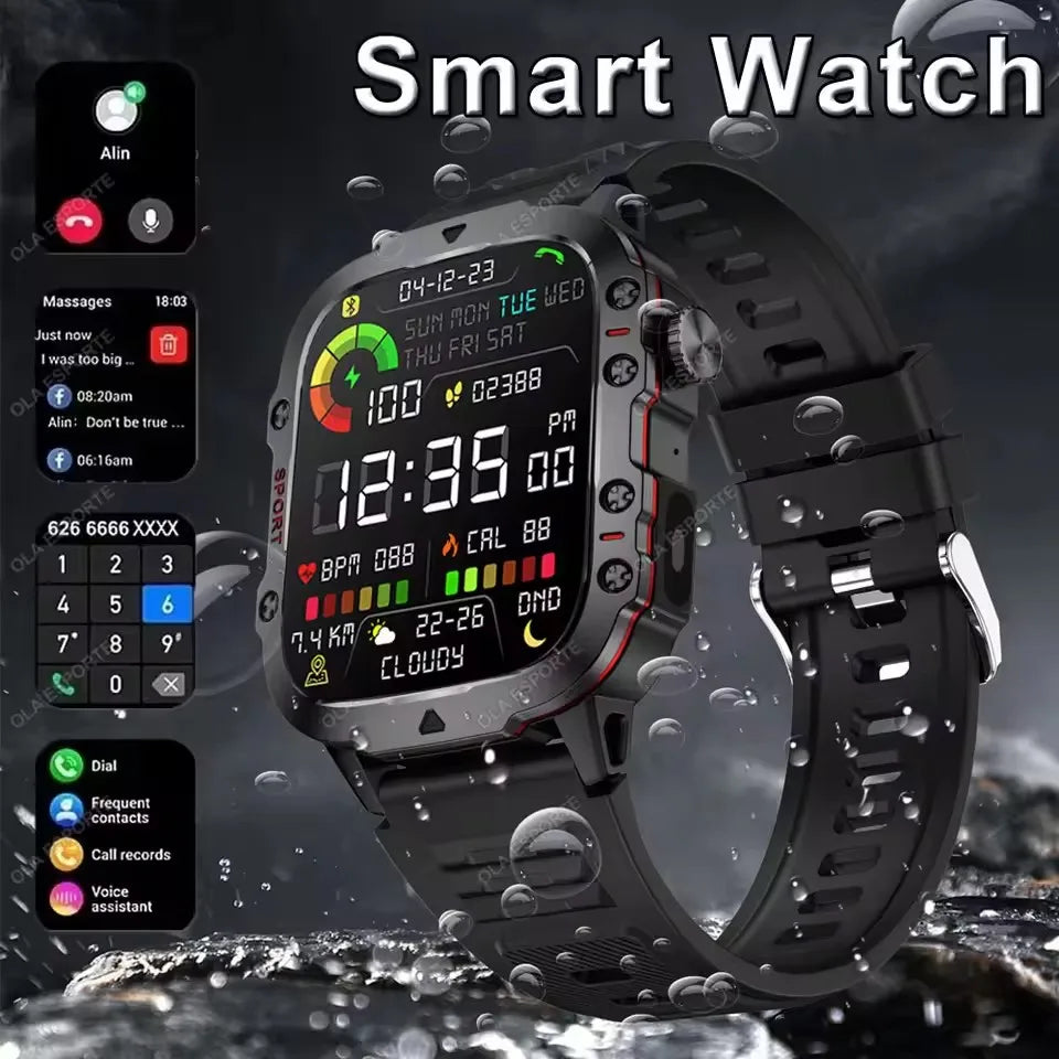 2025 New Smartwatch For Women GPS Smart Watch Men 1.71 Inch HD Display GPS & Make/Receive Phone Calls 400mAh Battery Braceletes
