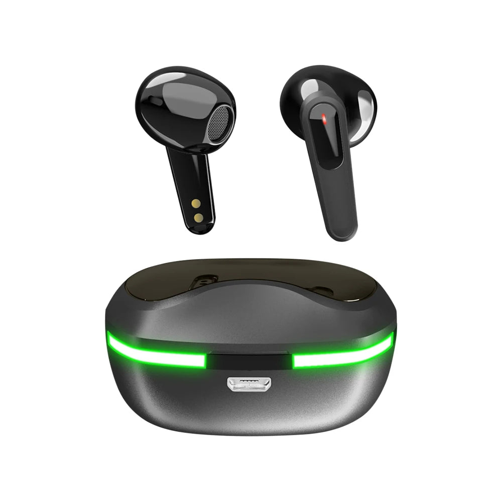 Pro60 Wireless Bluetooth-compatible Headset with Mic Earbuds Noise Cancelling Stereo Earphones Air Pro 60 Wireless Headphones