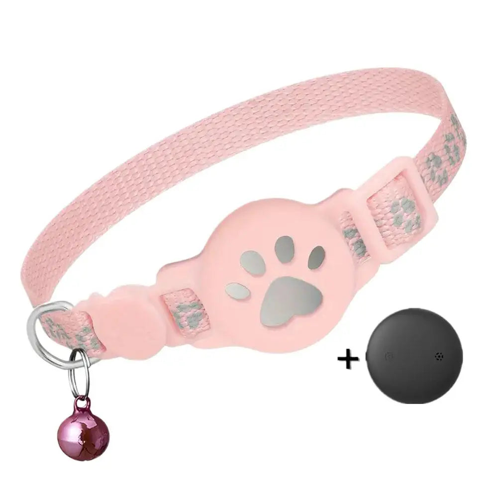 Pet Cat Locator Collar Gps Tracker Reflective Collar Waterproof Kitten Adjustable Tracking Pet Anti-Lost Device Accessories