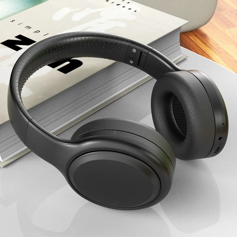 Wireless Headphones  Bluetooth 5.3 Foldable Adjustable Stereo Gaming Earphone Earphones Noise Cancelling Gaming Bluetooth+3.5mm