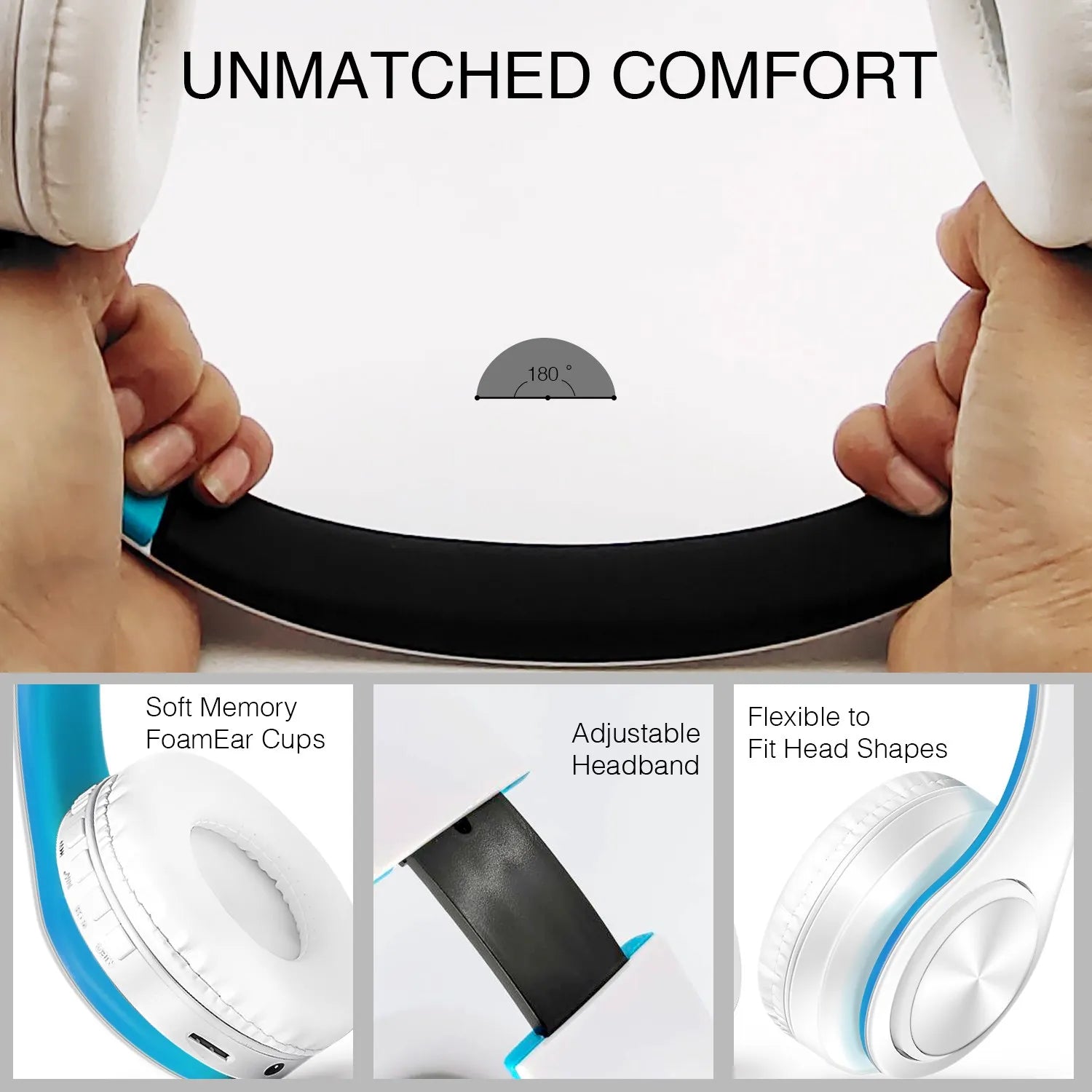 2025 Colorfuls Music Earphones Wireless Stereo Headphones Bluetooth Headset with Mic Support TF Card Phone Calls