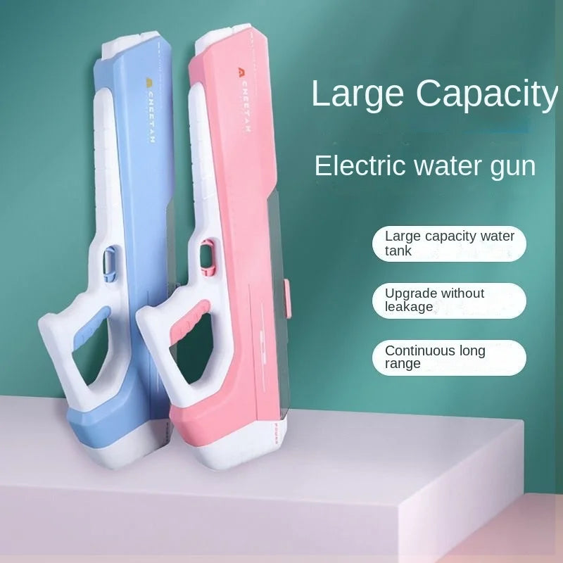 Automatic Water Absorption Electric Water Gun High Tech Automatic Water Soaker Guns Large Capacity Games High Pressure Water Gun