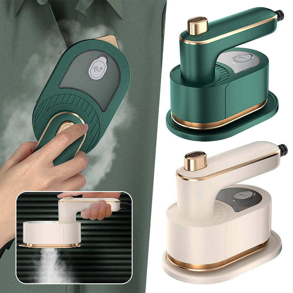 Wet/Dry Handheld Ironing Machine Mini Travel Iron for Clothes Portable Steams Iron with Dry Wet Ironing for Business Clothing