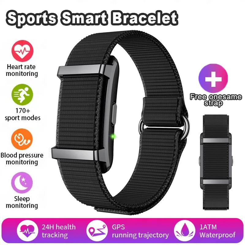 2026 New Smart Bracelet Heart Rate Blood Pressure Blood Oxygen Monitoring Sport Fitness Tracker Watch For Men Women Smart Watch