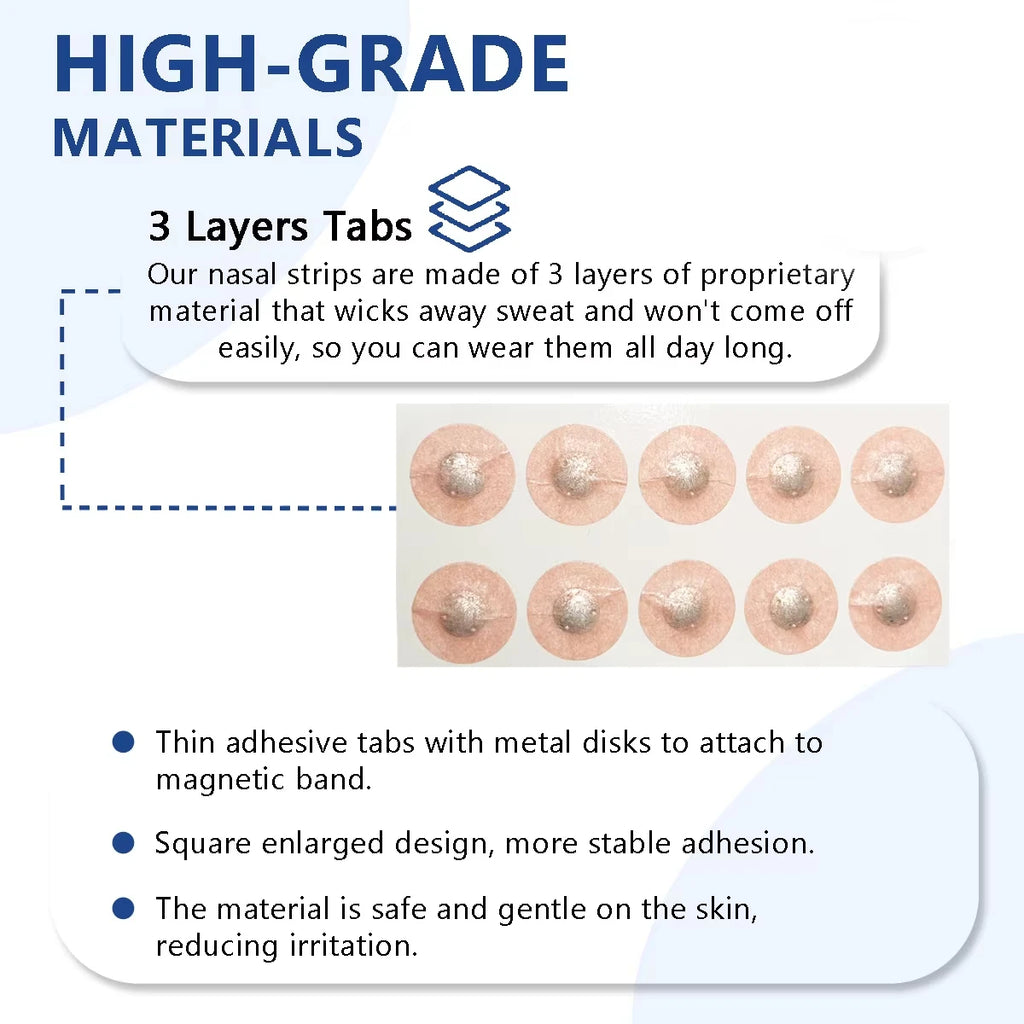 Sport Nasal Dilator Sleep Nasal Breathing Dilators Starter Kit Nose Breathe Strips Magnetic Nasal Strips Reduce Snoring