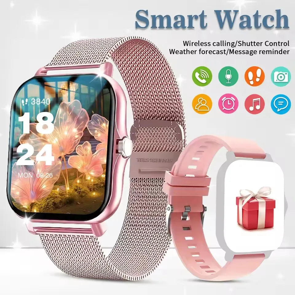 2025 Selling New Smart Watch Men Women Newest Sports SmartWatch Faces Heart Rate HD BT Call Waterproof Watches For Android iOS