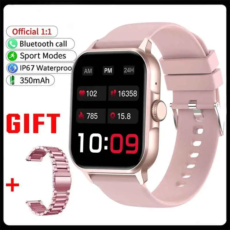 Smart watch, wireless calling /dial, multi -Sport mode,Suitable for men and women, sports watches, Custom Wallpaper,for iPhone/A