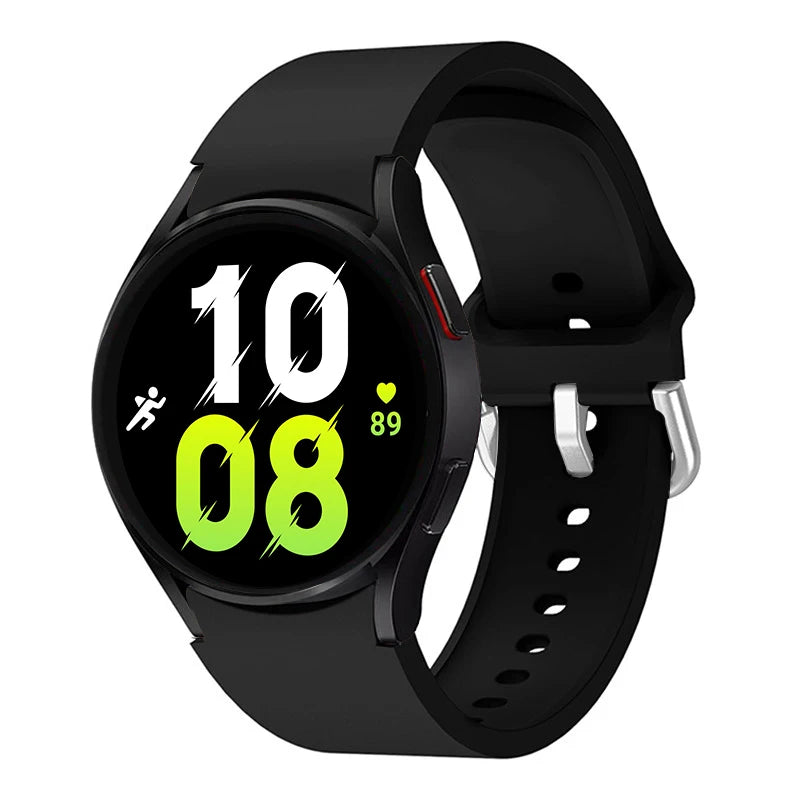 Strap For Samsung Galaxy Watch 6/4/7 44mm 40mm/5 Pro 45mm wristband 20mm Silicone Bracelet Galaxy Watch 6 classic 43mm 47mm Band