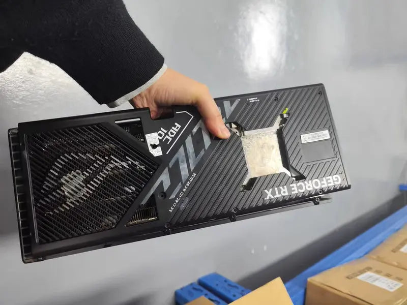 Original Radiator Cooler for ASUS RTX4090 Republic of Gamers Graphics Card with Backplate