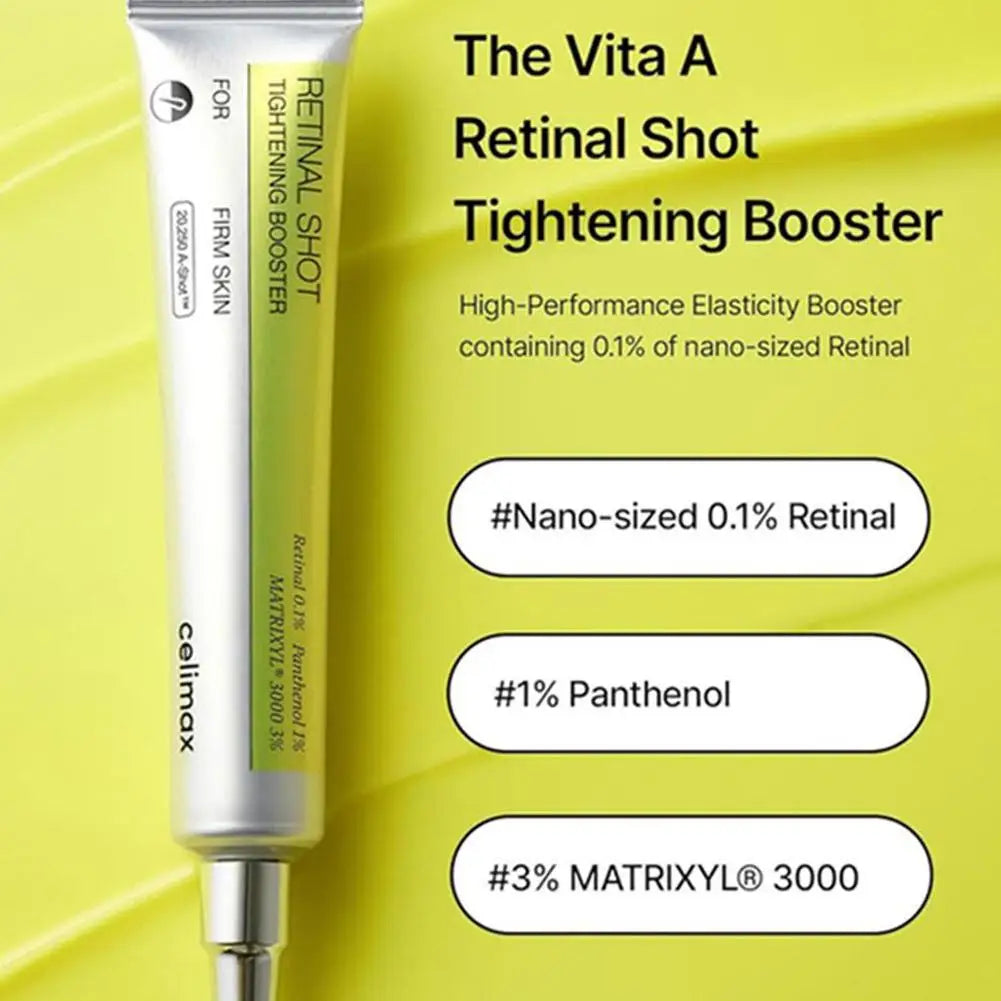Korean Celimax Retinol Shot Eye Tightening Moisturizing Cream Moisturizing Pore Shrinking Dark Circles Repair Serum Skin Care