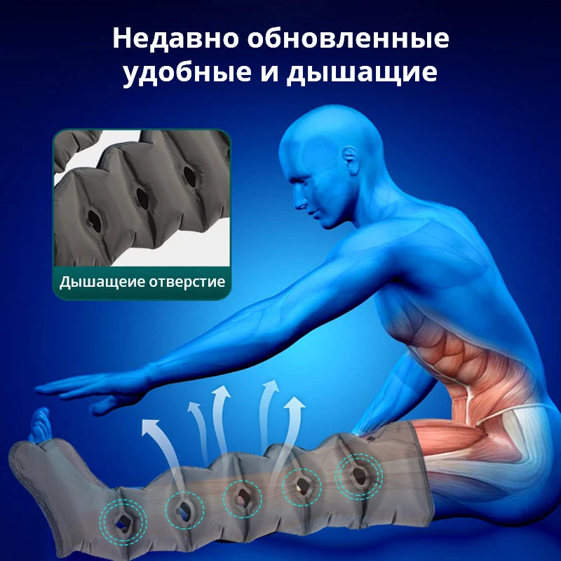 Electric lymphatic drainage device Air Compression Massager Leg Massager Airbag Massage Promote Blood Circulation in Salon SPA