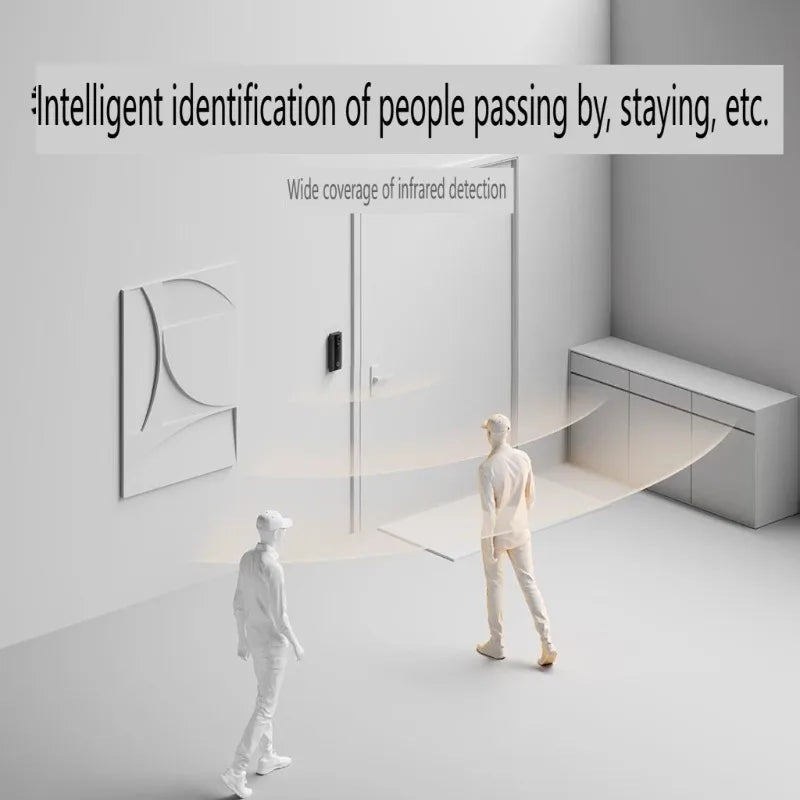 Xiaomi Smart Doorbell 4 High-Definition Infrared Dual lens Smart Home Wireless Cat eye Peephole Camera Work For Mi Home App