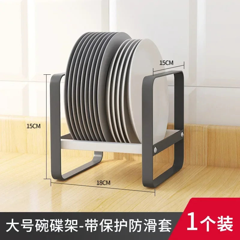 Kitchen Organizer Cabinet Plates Dishes Drying Rack Holder Drainer Goods for The Kitechen Storage Accessories