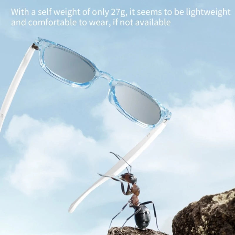 GS07Upgrade Smart Glasses With Camera Video Recording AI Photo Recognition Bluetooth Call Translation Voice Assistant Glasses