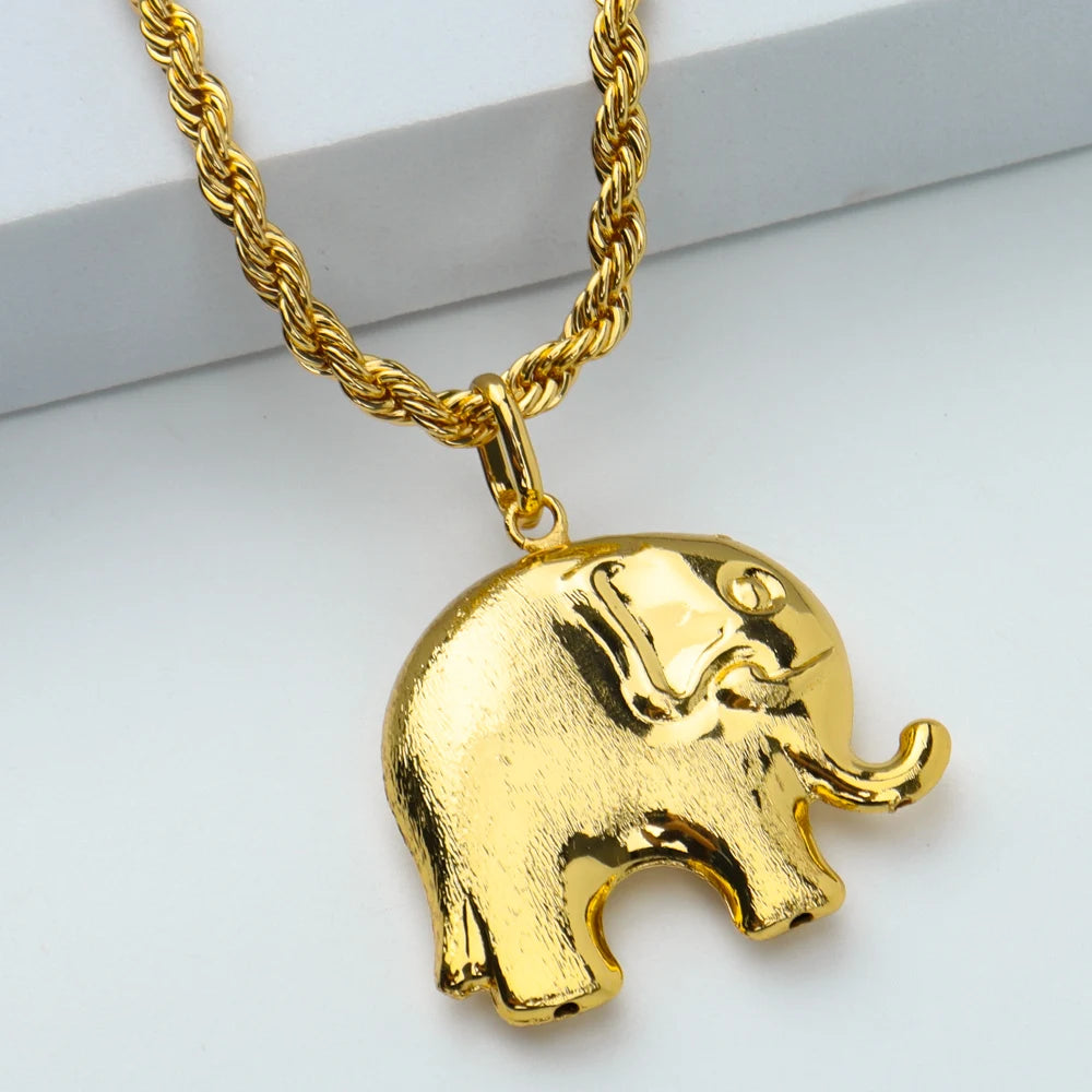 Fashion Necklace For Women Men Dubai Gold Color Jewelry Sets Couple Gift Daily Wear Party Holiday Jewelry Parent Child Set